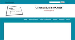 Desktop Screenshot of oceanachurchofchrist.org